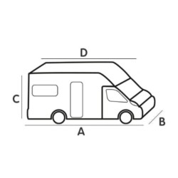 HOUSSE FOURGON DUCATO 636 - 4 SAISONS - BRUNNER
