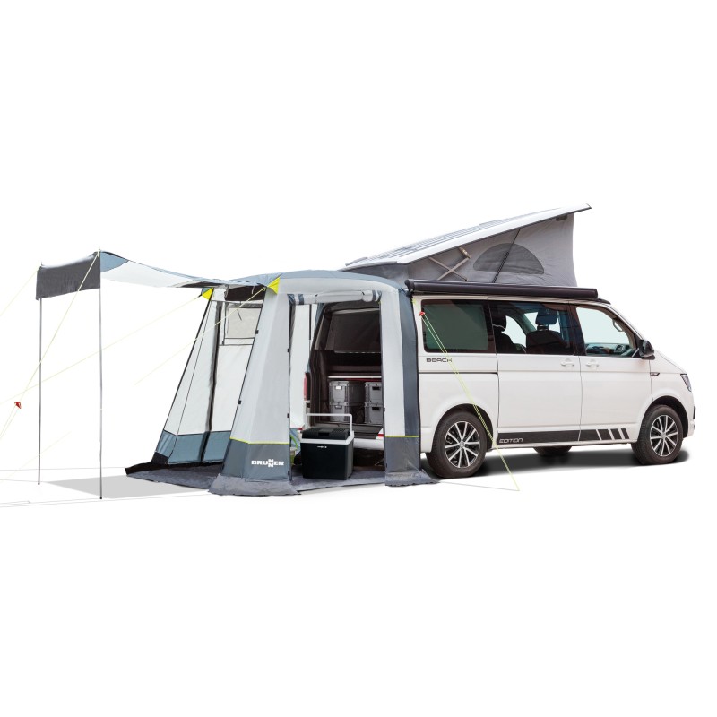 AUVENT POUR HAYON COMET VW T5/T6 200 X 200 X 205 CM GRIS ET BLEU BRUNNER