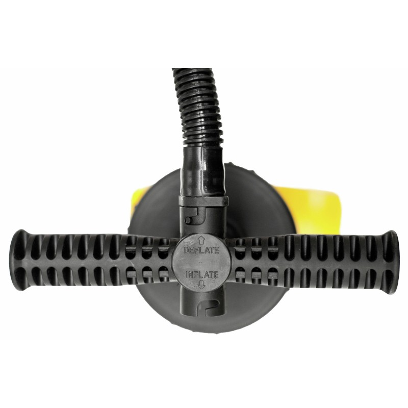 POMPE DE GONFLAGE MANUELLE WHISPER AVEC 4 EMBOUTS BRUNNER