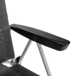 FAUTEUIL 3D ARAVEL CAMPER JUSQU’À 150 KG GRIS FONCE BRUNNER