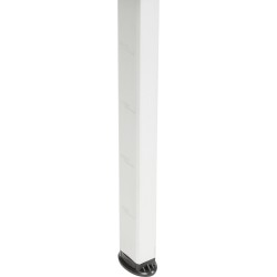 TABLE PLIANTE DINEMIC 4 ALU REGLABLE 2 HAUTEURS 120 X 70 X 56/85 CM BRUNNER