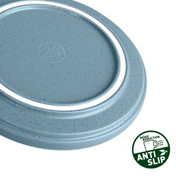 PACK VAISSELLE LUNCH BOX DOLOMIT BLEU 16 PIECES STONE TOUCH ANTIGLISSE BRUNNER