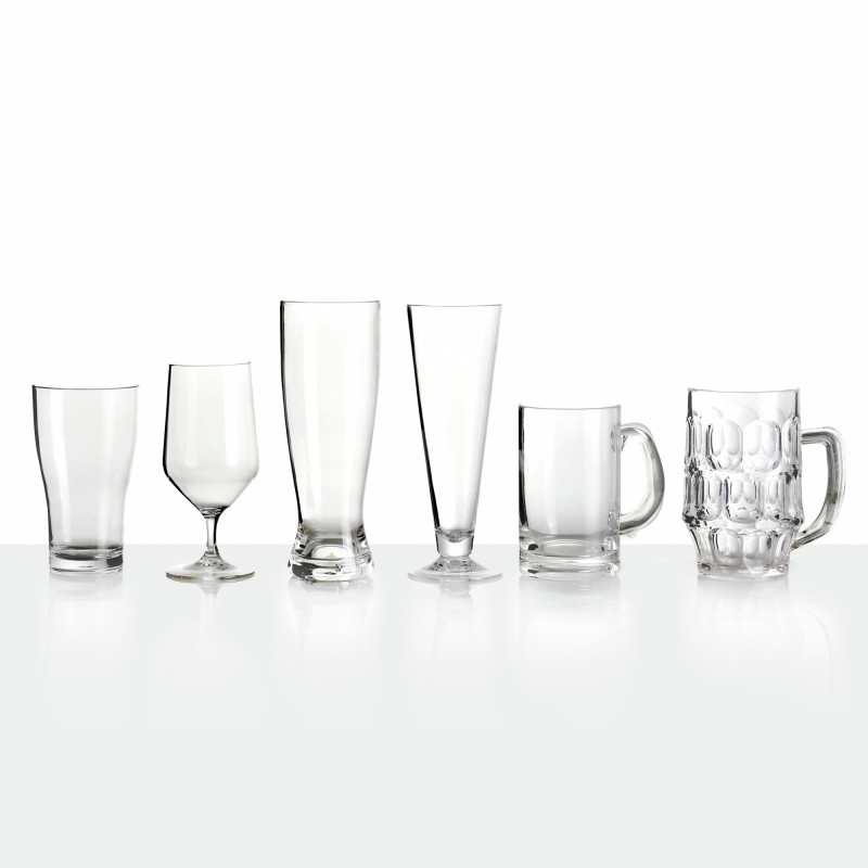 SET 2 VERRES A BIERE BEERGLASS PINT 57 CL BRUNNER