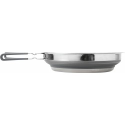 POELE PLIABLE VOLCANO FOLD-AWAY EN SILICONE ET INOX Ø 24 CM BRUNNER