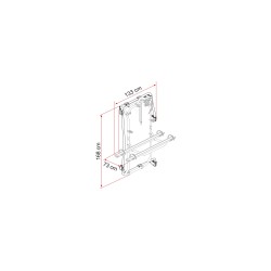 KIT PORTE-VÉLOS FRAME SPRINTER 18 - FIAMMA
