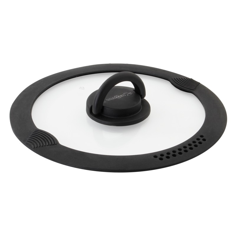 COUVERCLE PASSOIRE EN VERRE ET SILICONE COVERY BRUNNER