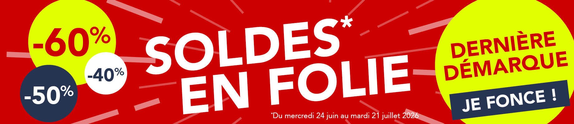 3ème démarque de soldes : c'est maintenant !