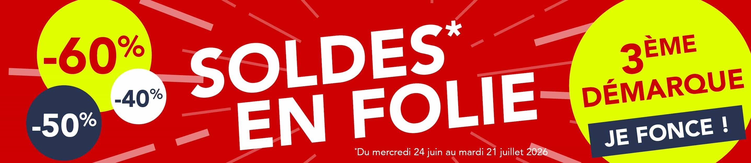 3ème démarque de soldes : c'est maintenant !