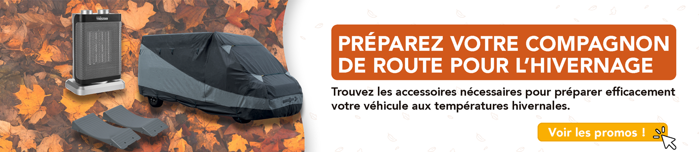 Hivernage pour camping-car