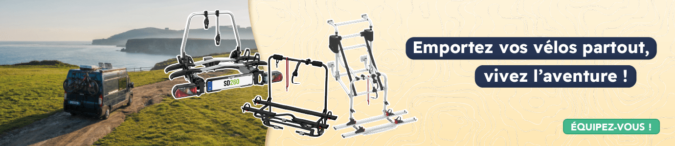 Porte-vélos pour campingcar