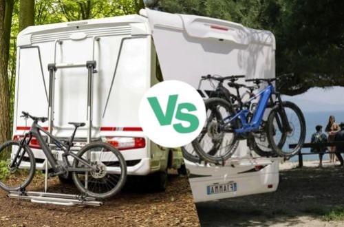 Porte-vélo ascensionnel pour camping-car VS Porte-vélo classique