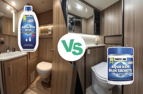 Produits WC pour camping-car : Liquide ou Sachets, lequel choisir ?
